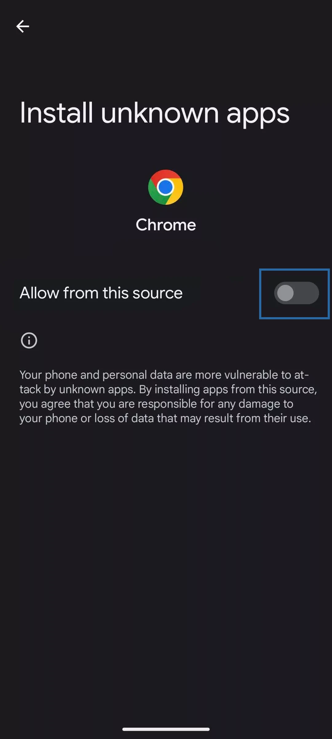 Adjust mobile security settings to permit the 1xBet App installation on Android.