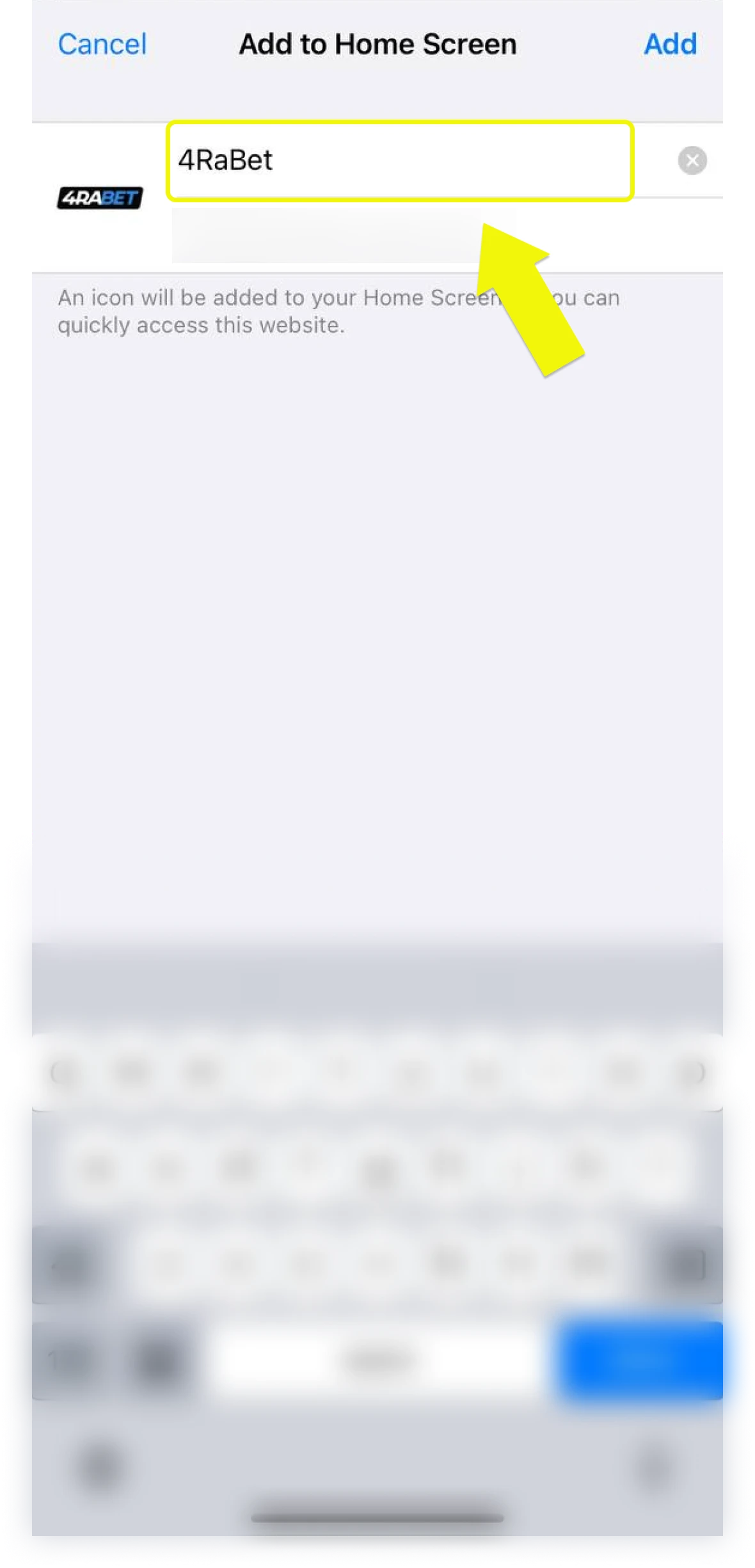 Save the 4rabet iOS App to your device and start playing.