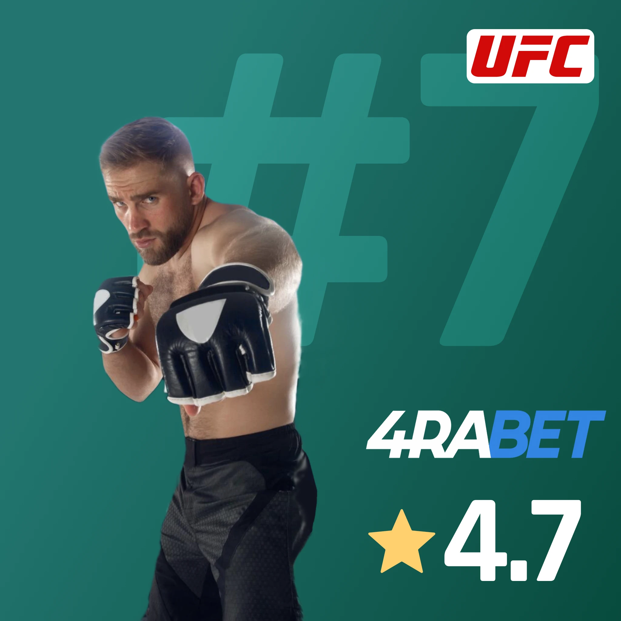 4rabet MMA experience - ₹300 entry, dedicated UFC section, real-time odds refresh, Android/iOS apps, PhonePe integration, 700% up to 20k