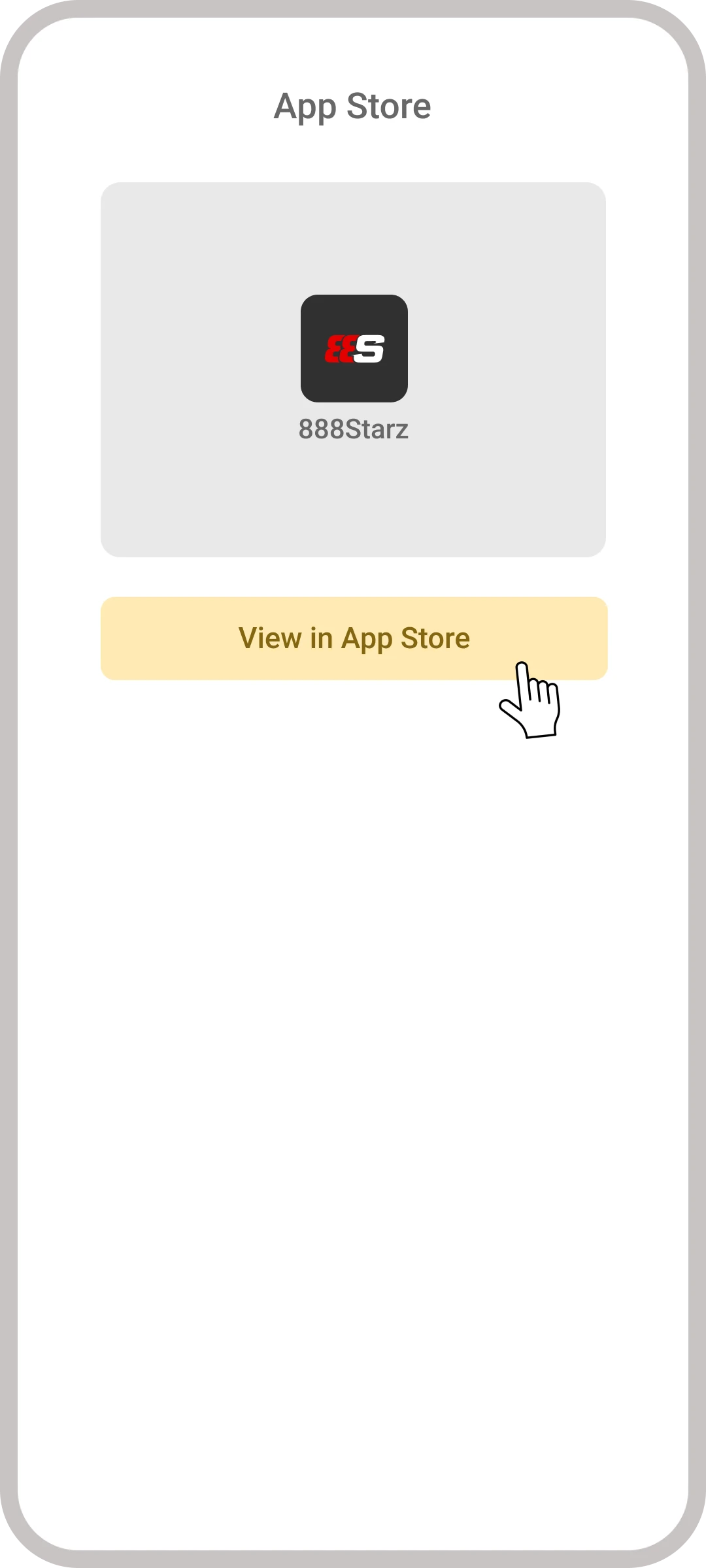 Search for 888Starz in the App Store to locate the official app.