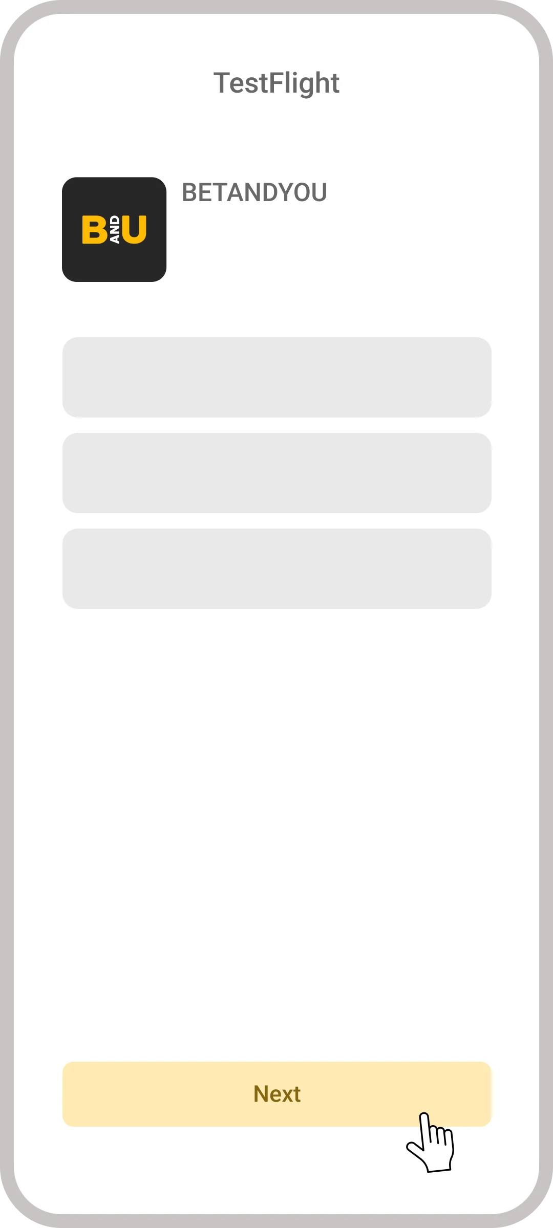Finalize the Betandyou app settings to receive real-time betting updates.
