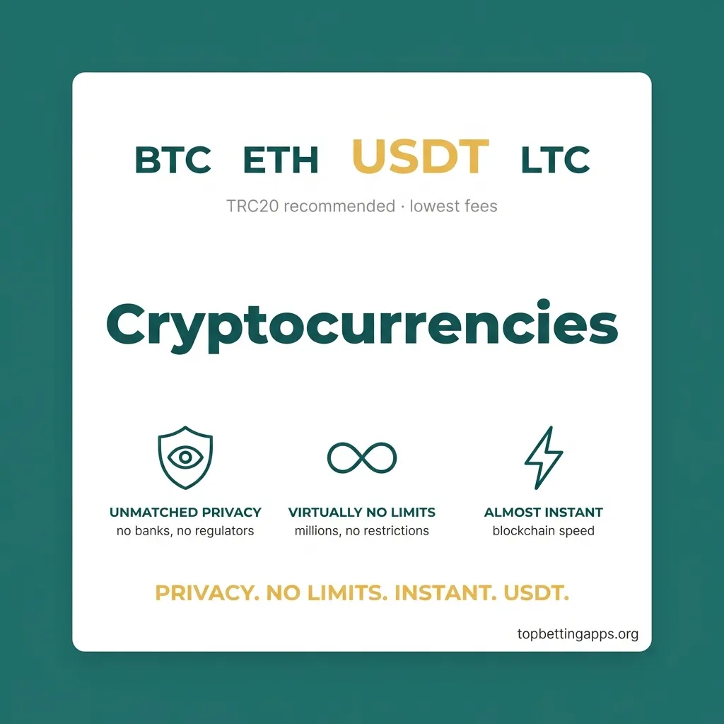 Cryptocurrency betting advantages - no RBI restrictions, no bank blocks, anonymous transactions, millions in deposits, 24/7 availability