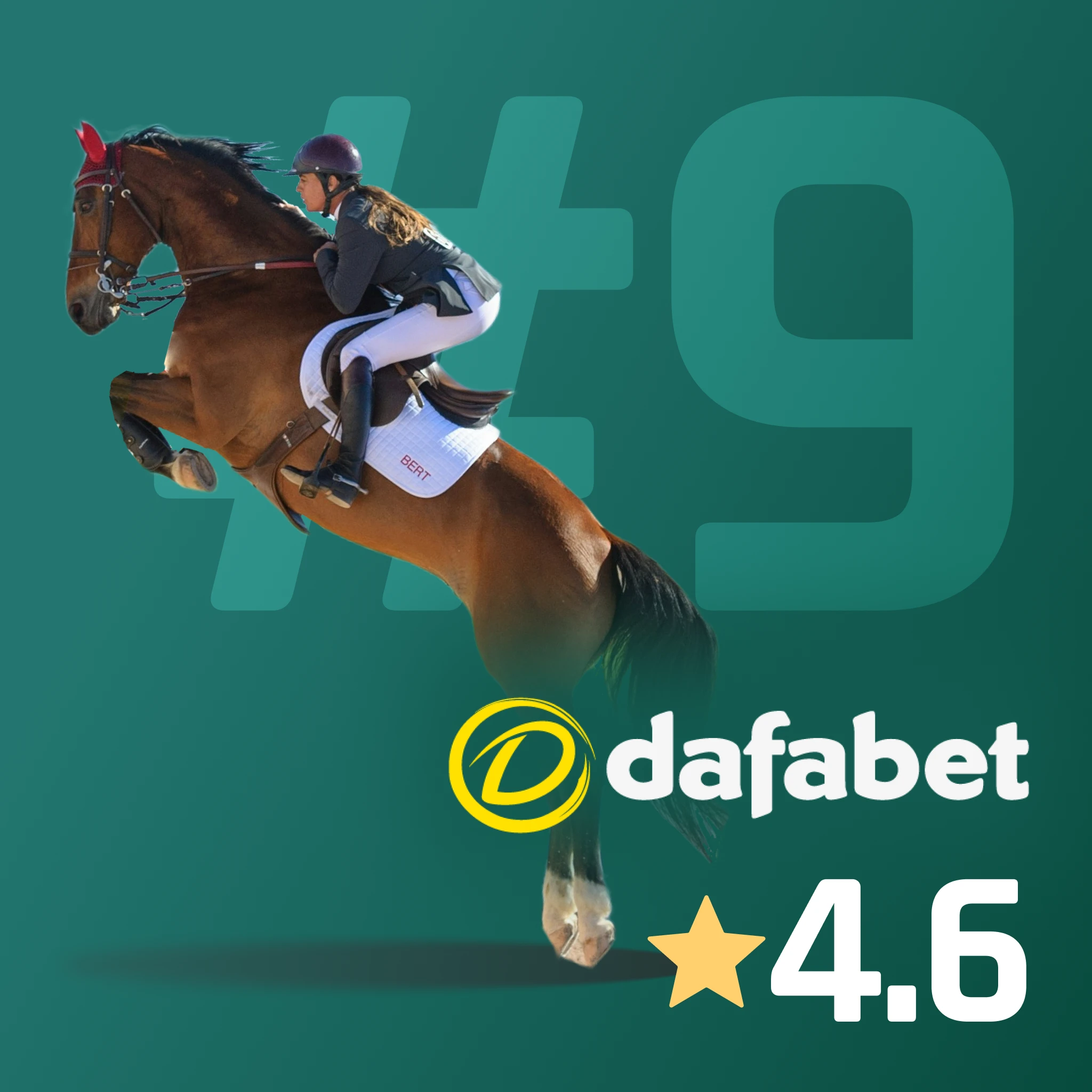 Dafabet racing statistics - detailed form guides, live streaming of selected races, props coupon system for custom bets