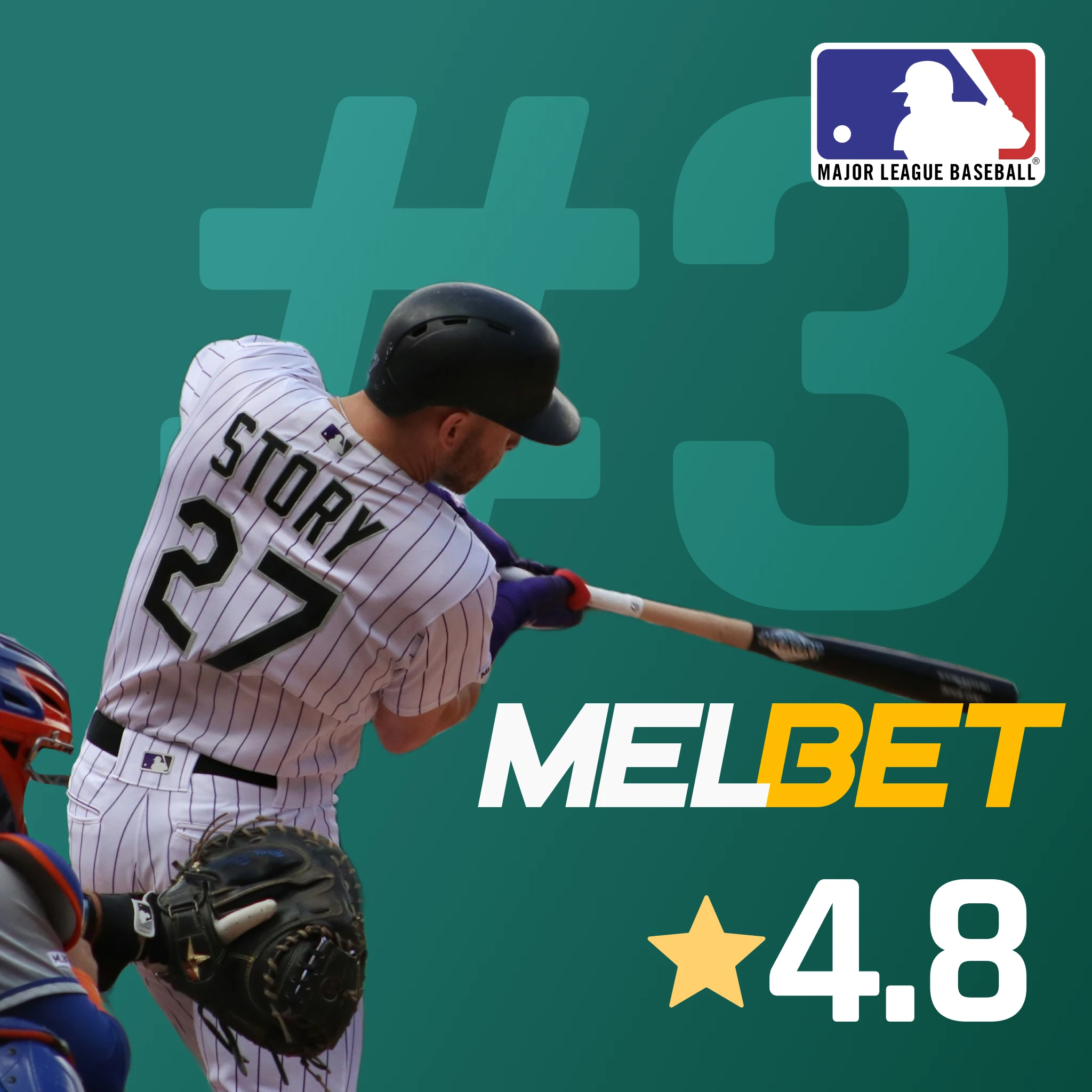 Melbet sportsbook India - dedicated baseball section, match centre, and Hindi/English support