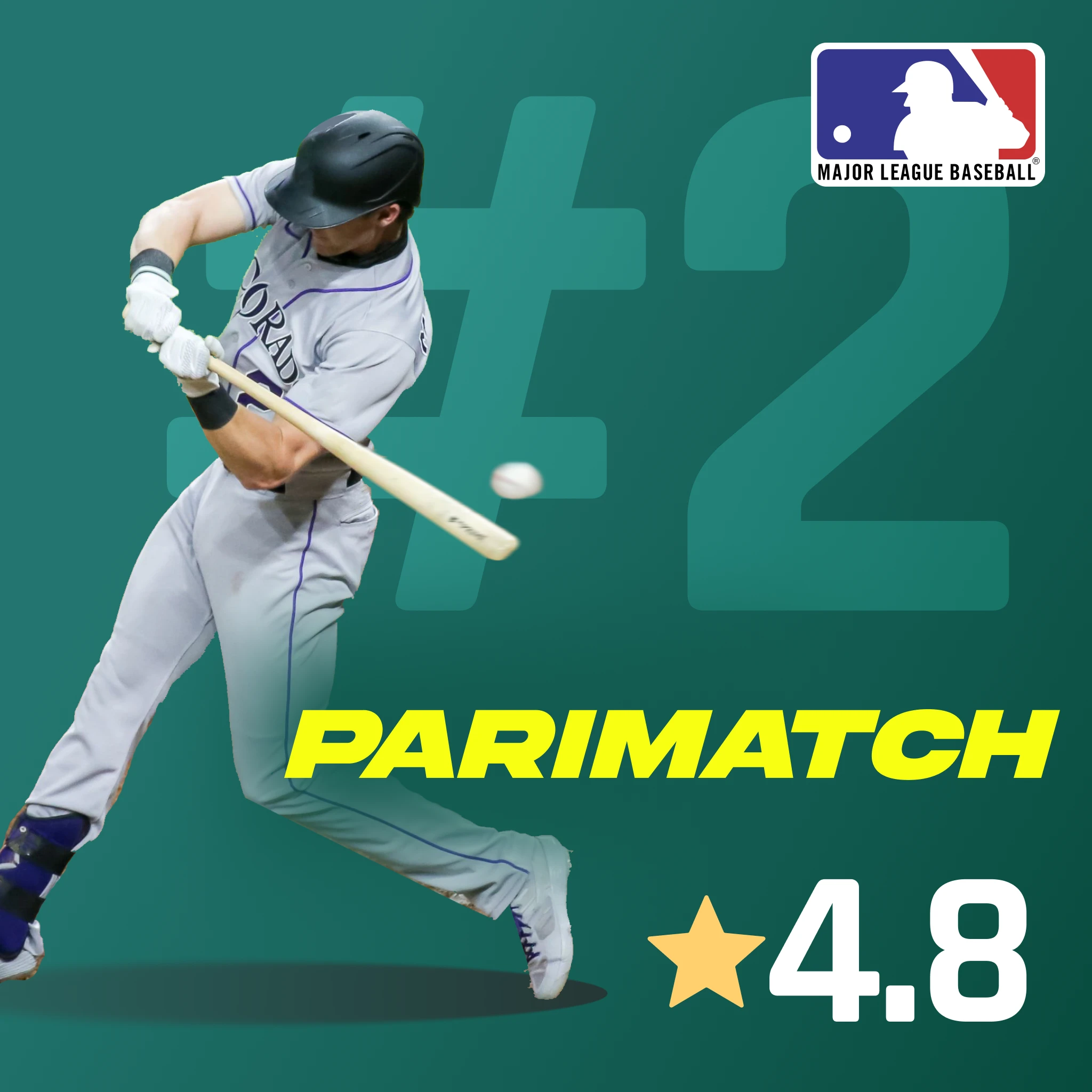 Parimatch baseball features - pre-match and live odds, Hindi support, and push notifications