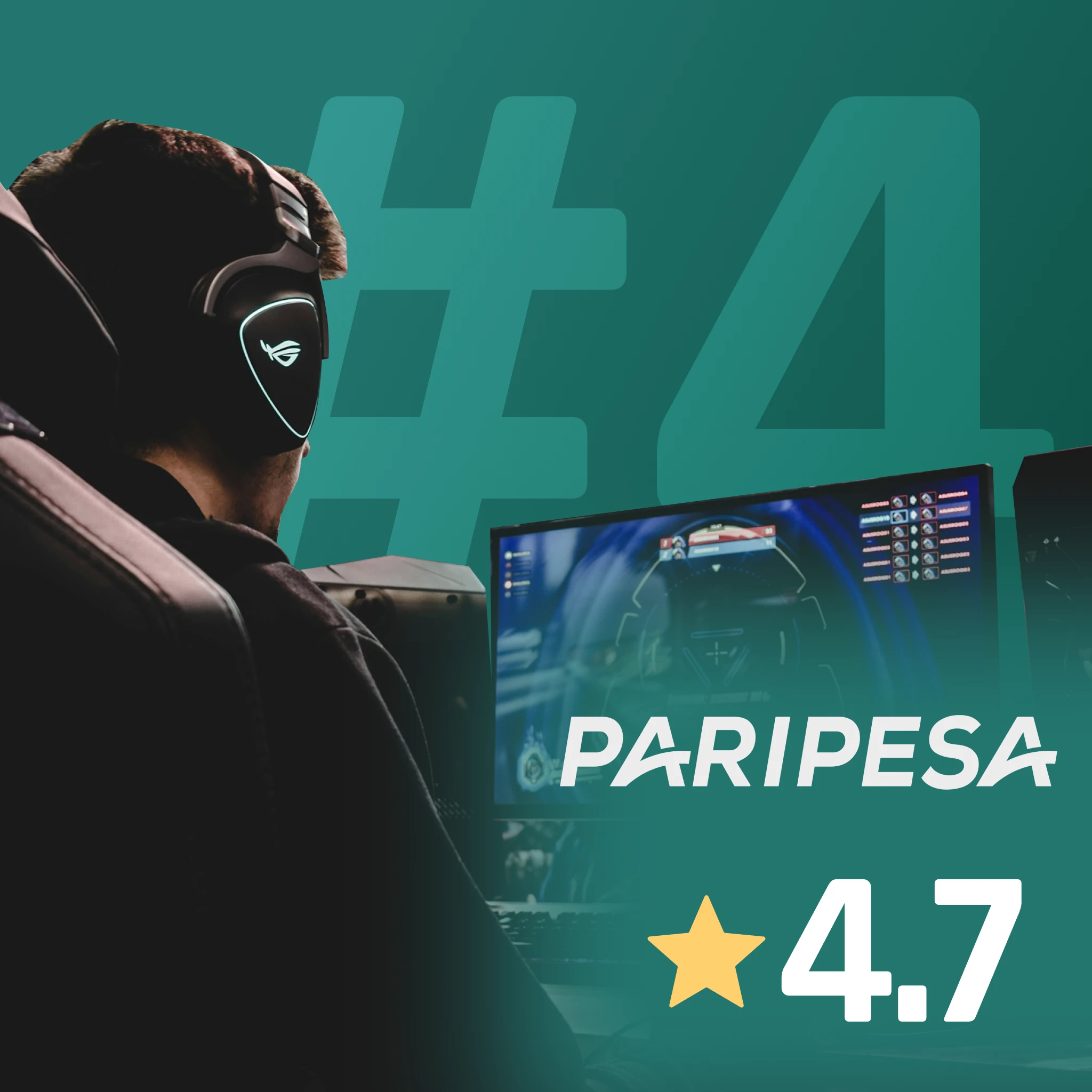 Paripesa app review - dedicated esports hub with League of Legends, Dota 2, and free bet promotions