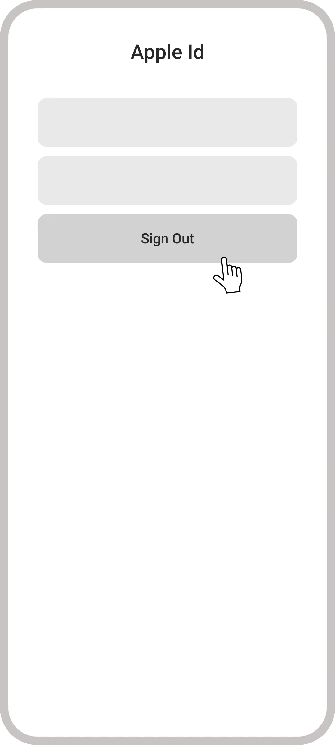Sign out of your Apple ID to proceed with Paripesa installation.