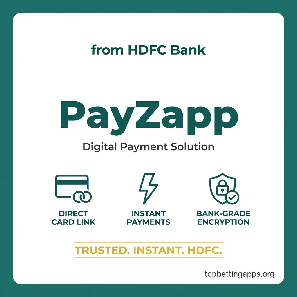 PayZapp betting advantages - highest security tier, RBI regulated parent bank, ideal for HDFC customers, minimal transaction failures