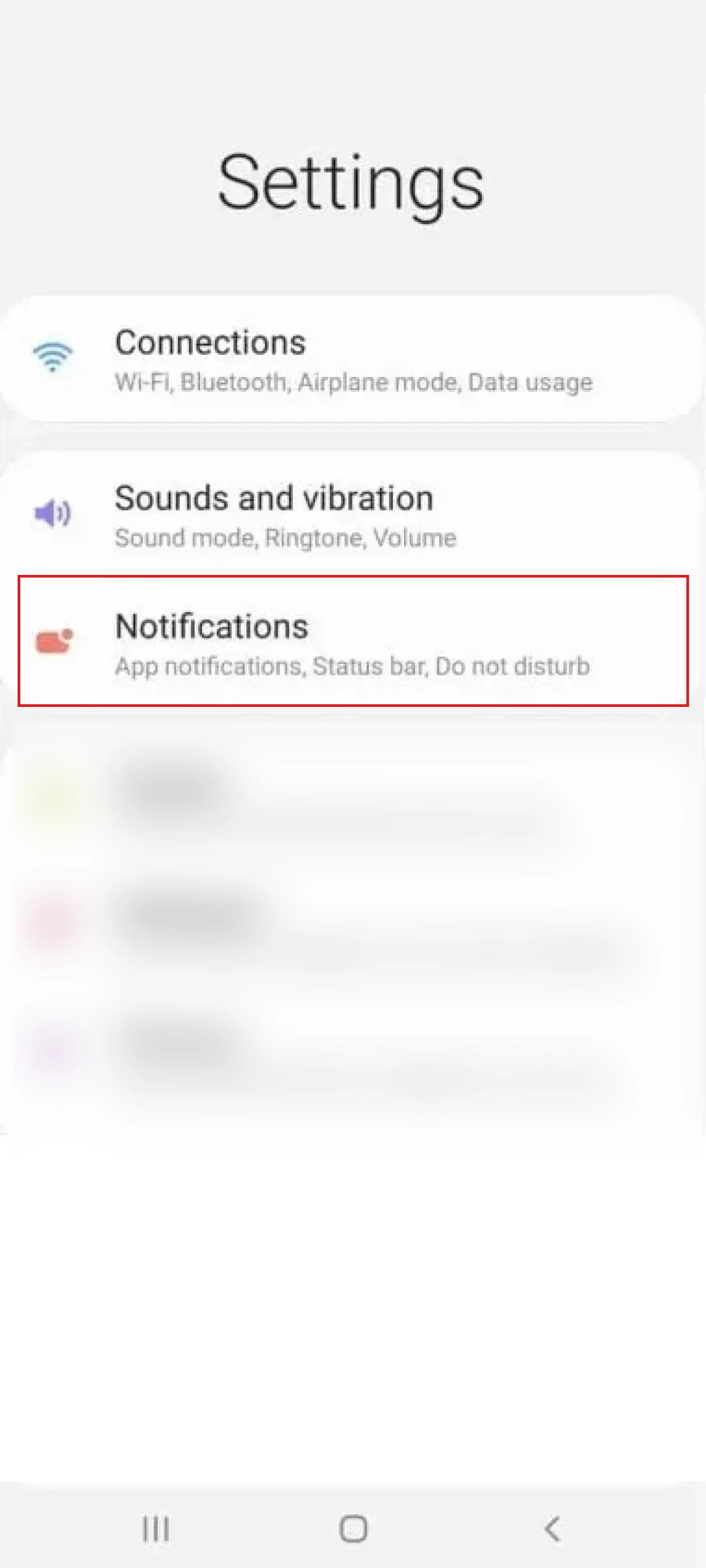Select apps and notifications to install the Rajabets Android App.