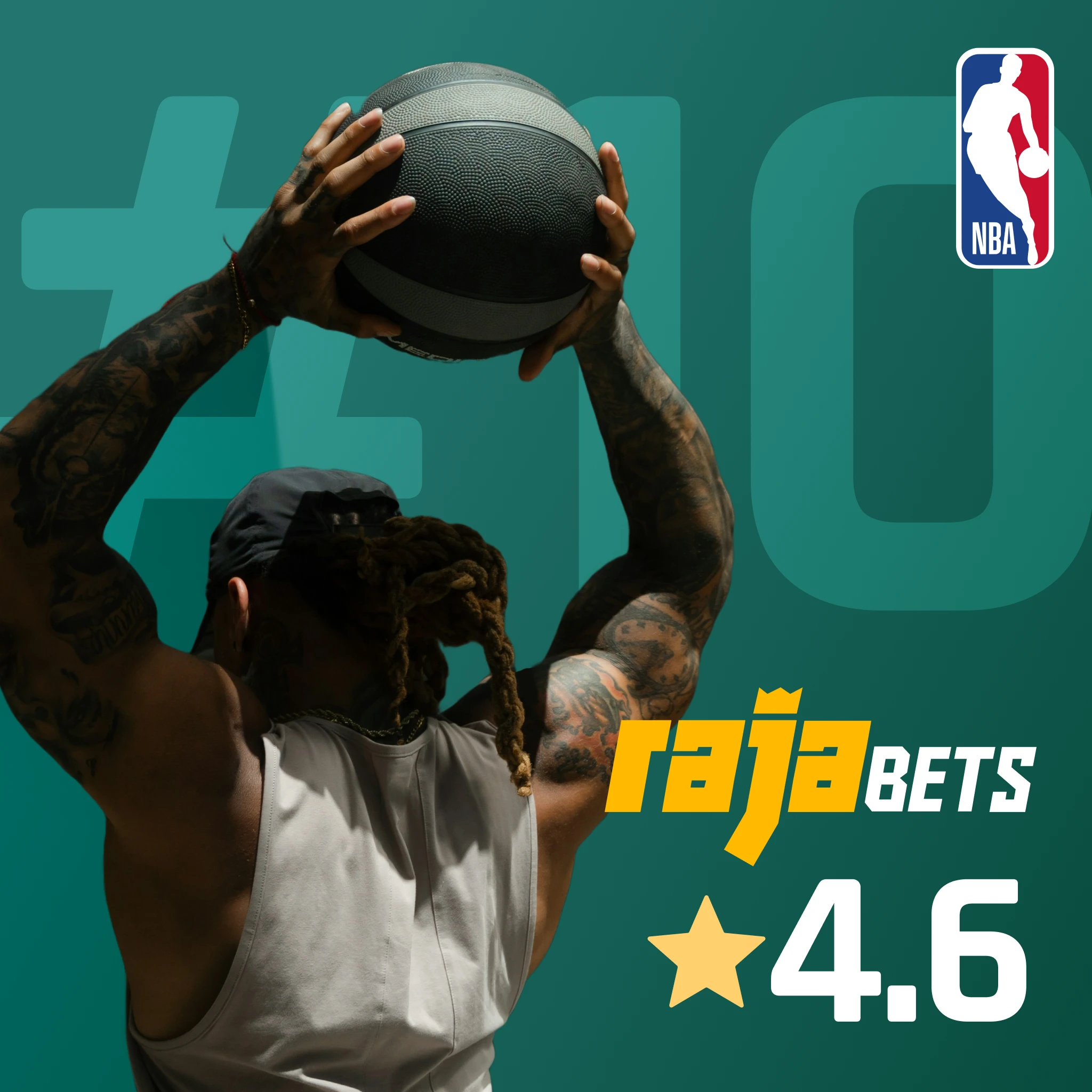 Best high-value basketball betting site India - Rajabets 200% welcome bonus and INR-focused payments