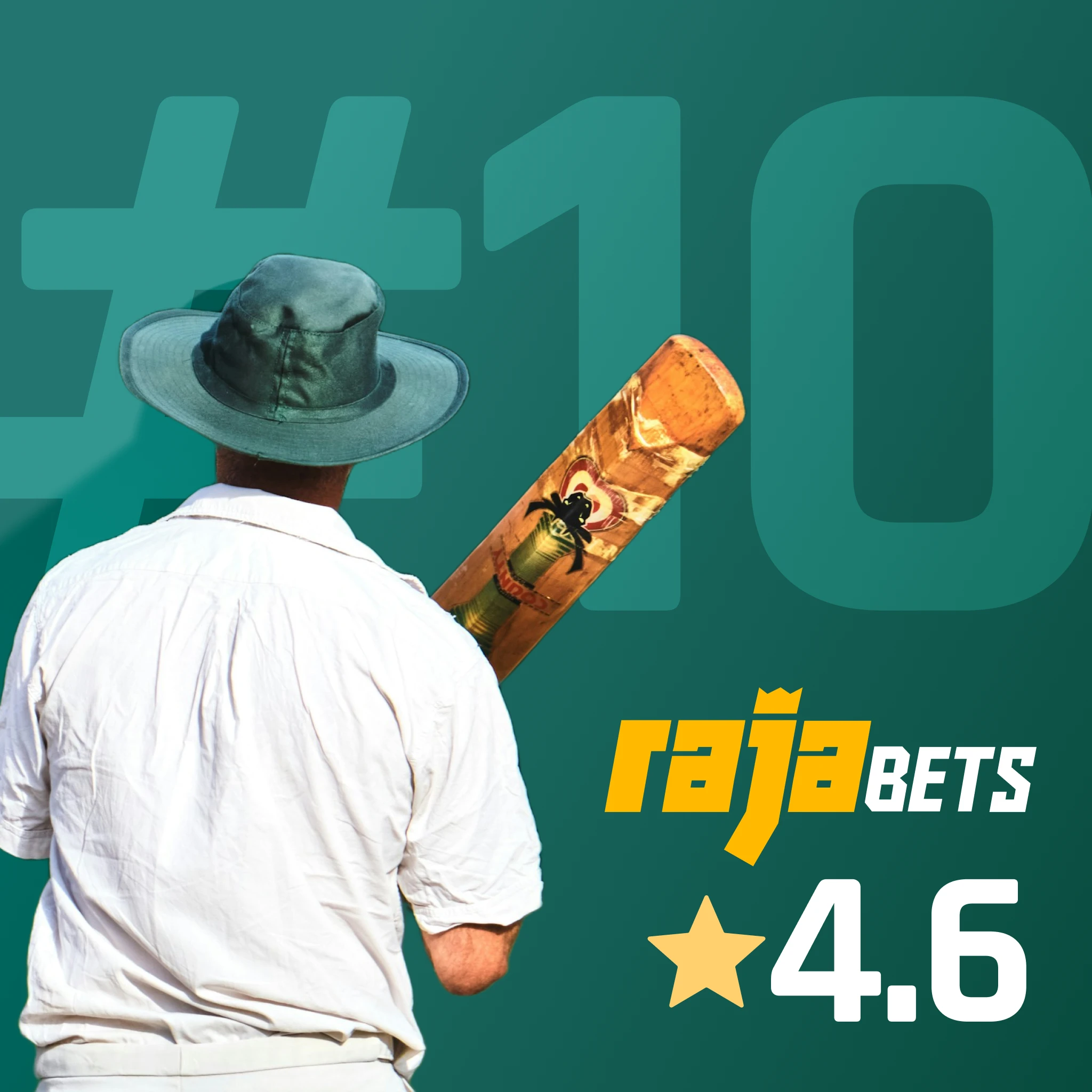 Cricket betting with 200% welcome - Rajabets highest max bonus, 1L path, session betting on Tests, expert match insights, Android/iOS apps