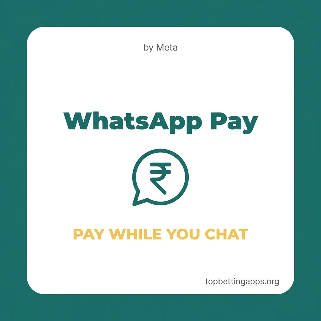 WhatsApp Pay betting India - Meta UPI integration, in-chat payments, no separate app needed, direct bank transfer, instant deposits
