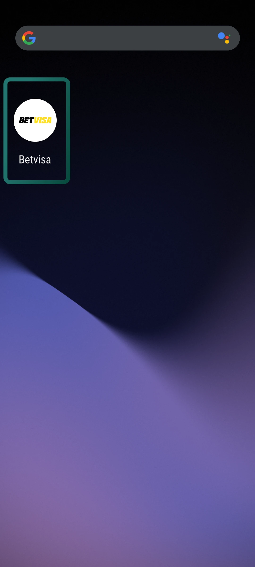 After installation, open the Betvisa app and access your account to start playing.