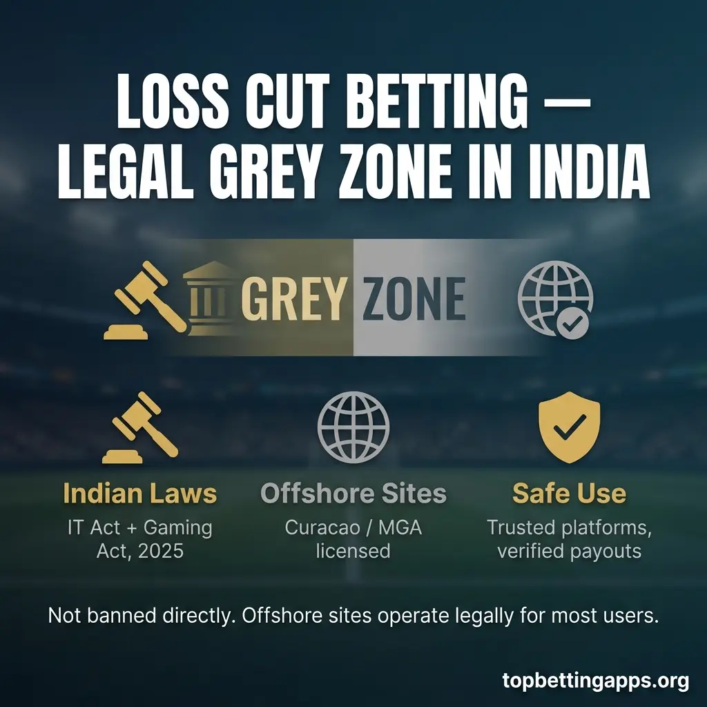IPL betting legality using foreign platforms - common practice among fans using reputable sites with payout history for winnings.
