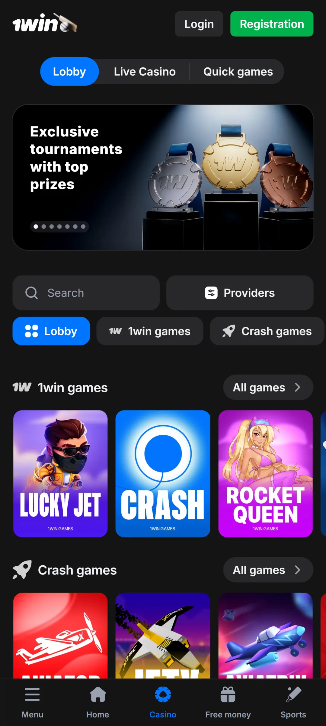 Visit the 1win app casino section and enjoy premier gambling games.