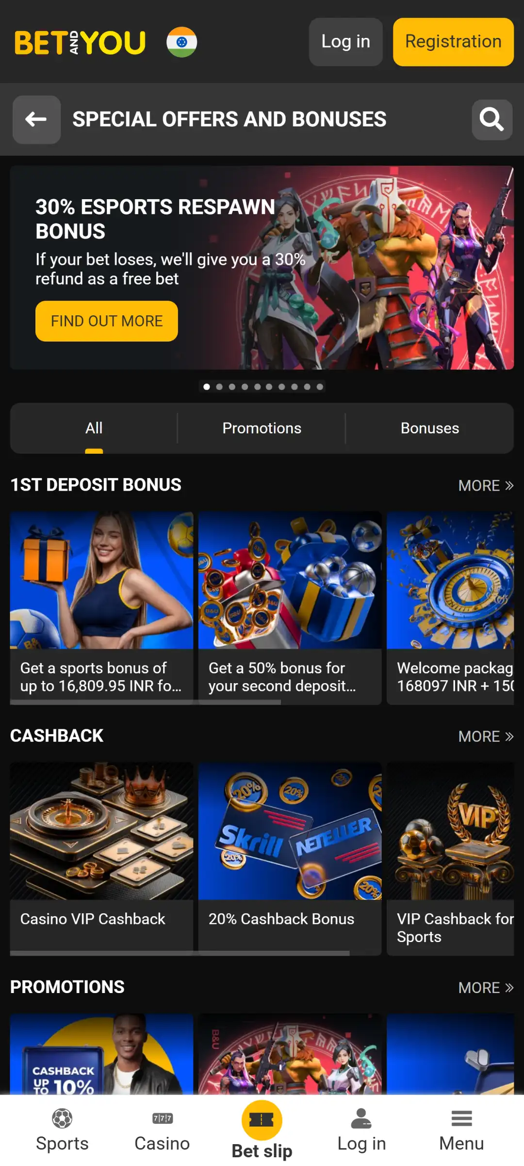 Discover exclusive promotions in the Betandyou app and increase your winnings.